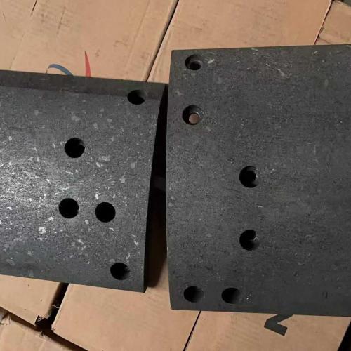  Shacman spare parts 81.50200.6686 Friction Plate for Front Brake Shoe
