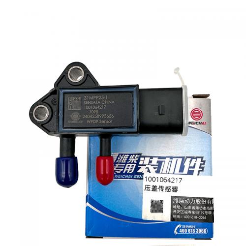  Weichai Genuine Parts Engine Differential Pressure Sensor 1001064217